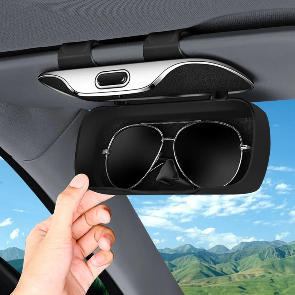 SunClip™ – Étui à Lunettes pour Voiture